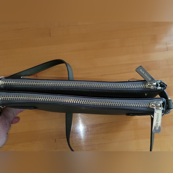 Michael Kors Karla Leather Crossbody Bag,  Army Green - Picture 6 of 13